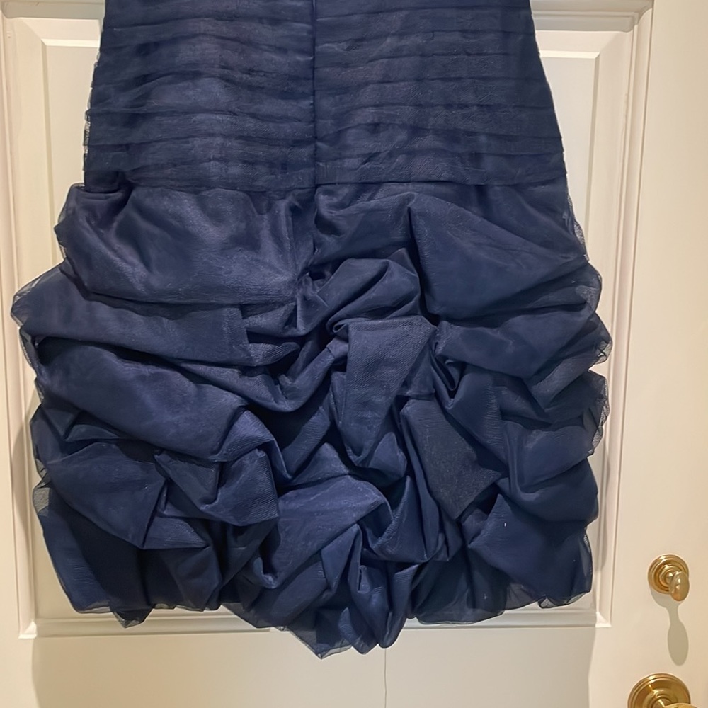 Navy Liancarlo Couture dress - Picture 5 of 6